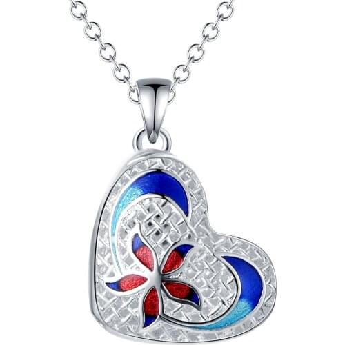 Hot Wholesale Silver Plated Charm Necklace,free Shipping Fashion Stamped Fashion Jewelry Pendant AN1723/ddqaluxa