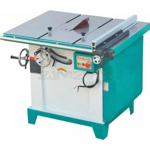 380V 3KW Woodworking Circular Saw Machine Universal Small Cutting Sliding Table Saw Precision Axis Tilt Saw Machine MJ112.51