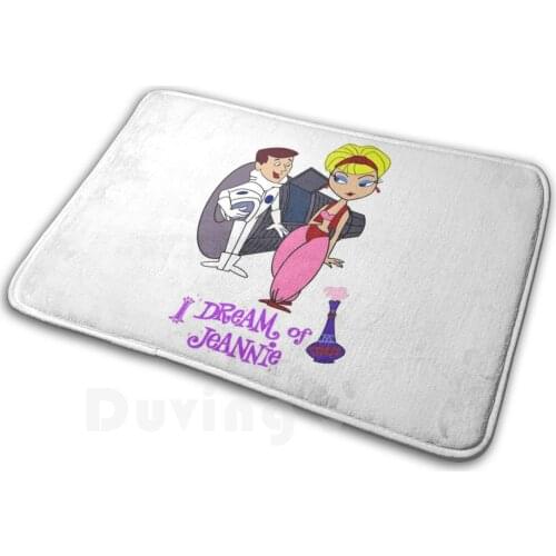 I Dream Of Jeannie Shirt , Sticker , Carpet Mat Rug Carpet Anti-Slip Floor Mats Bedroom Jeannie Dream Sitcom Nelson Tv 70S 60S