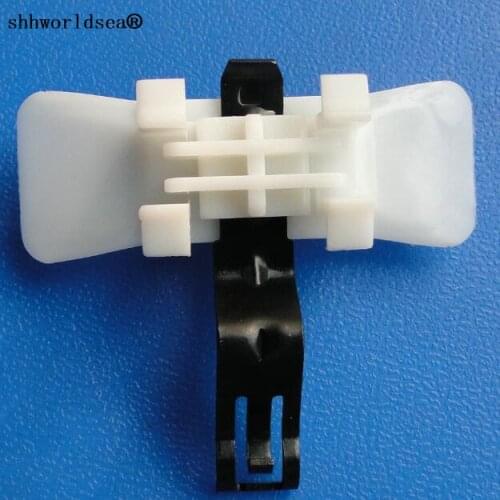 Shhworldsea 100 Pcs/Lot auto clip and fastener clamp with iron locator inside for VW