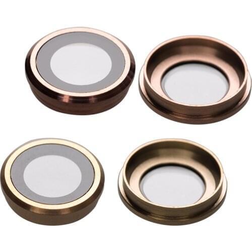 20pcs/pcs Back Camera Lens Rear Cam Glass Ring Bezel Cover Holder For iPhone 6G 6S Plus 4.7" 5.5"