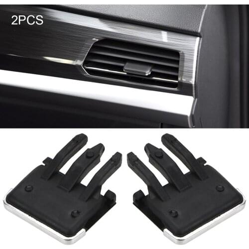 LEEPEE For Toyota Corolla Slice Clip Air Vent Louvre Blade Universal 1Pair Car Air Conditioning Leaf Adjust Clips