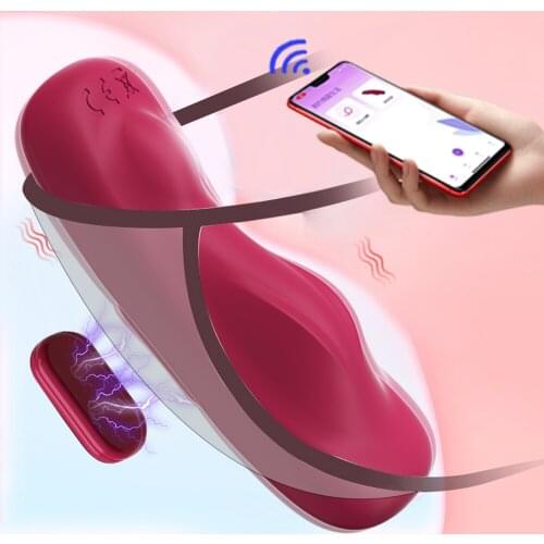 APP Remote Control Wearable Dildo Vibrator Clitoral Stimulator Vibrator Panties Vibrating Egg Adult Sex Toys For Women