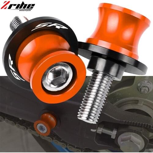 For DUCATI 1299Panigale 1299 Panigale SR 2015 2016 2017 2018 Motorcycle CNC Swingarm Slider Spools 8MM 10MM Stand Screws Slider