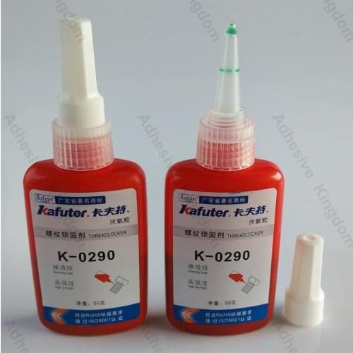 High Quality 10pcs kafuter K-0290 50g high permeability anaerobic adhesive high-strength thread locker