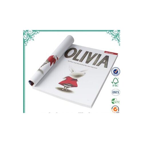 Factory supply custom magazine/book/hard cover book printing