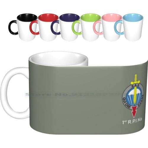 1st Rpima Ceramic Mugs Coffee Cups Milk Tea Mug 1st Rpima Rpima Sas Army Special Forces La France Earth Parachutist War Who
