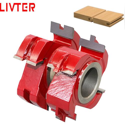 LIVTER 4 Teeth Chipper Blade Wood Shaper Cutter / Spiral Finger Jointer Cutter Head for Woodworking Planer Machine