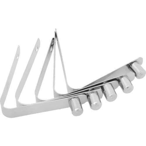 5pcs Kayak Paddle Push Snap Button Tent Awning Pole Solid Single Pin 6MM for Rowing Boat