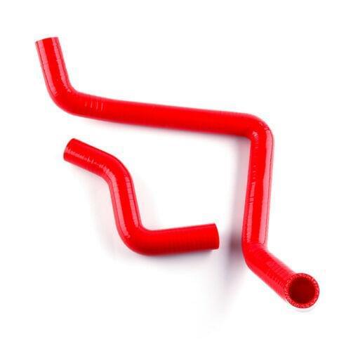2PCS Silicone Radiator Hose Kit For HONDA CIVIC SOHC D15 D16 EG EK 92-00 Radiator Accessories