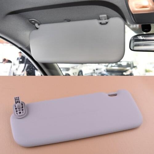 Car Grey Interior Left Driver Side Sun Visor Light Barrier Fit For Hyundai Elantra AD 2017 2018 2019 Accessories