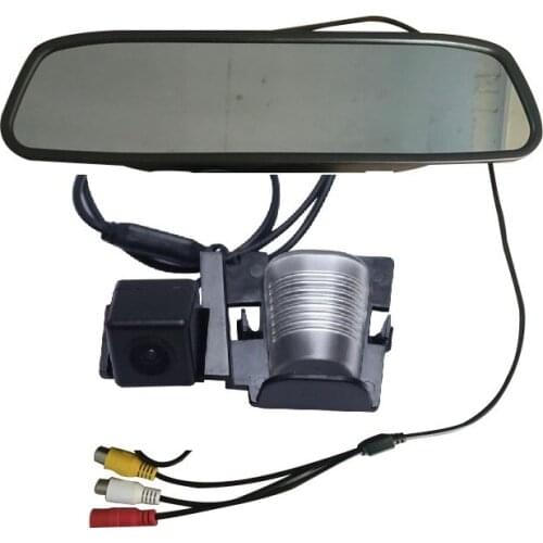 CAR PARKING CAMERA REAR SIDE CAMERAS LCD MONITOR SCREEM 4.3" PARKING SYSTEM FIT FOR JEEP WRANGLER JL 2011-2016