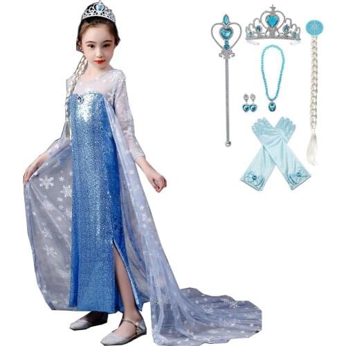Children Dress Girl Princess Dress Child Birthday Party Dress Princess Dress Halloween Carnival Children Dress Girl Free Shippin