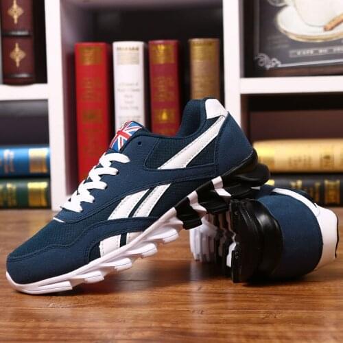 Breathable Damping Light Running Shoes 38-49 Large Size Man Sneakers Wearable Comfortable Sport Shoes Fashion Mens Casual