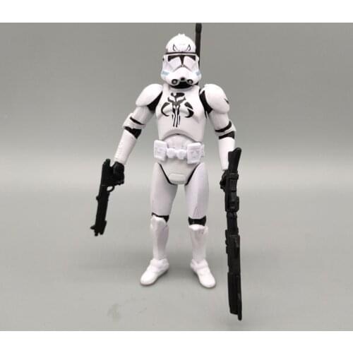SW Republic Elite Forces Trooper With Stand 3.75" Loose Action Figure