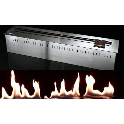 Hot sale 30 inch luxury indoor used ethanol fireplace wifi remote