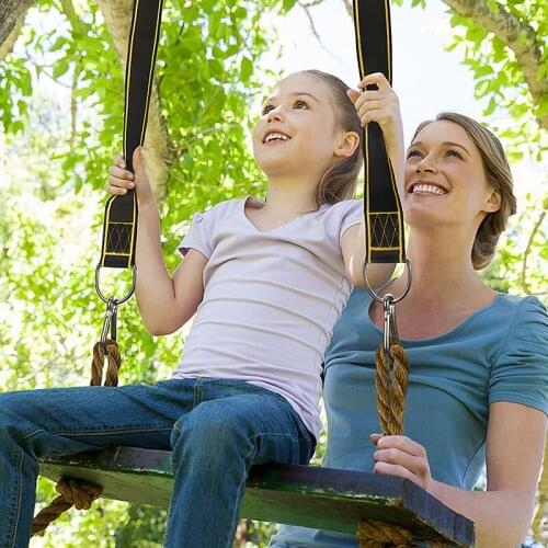 Tree Swing Hanging Kit Holds 2800lbs Perfect for Tire and Saucer Swings 100% Waterproof