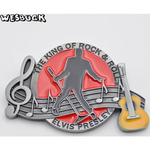 WesBuck Brand Cowboy belt buckles Metal Western Men Women Buckle With PU Belt