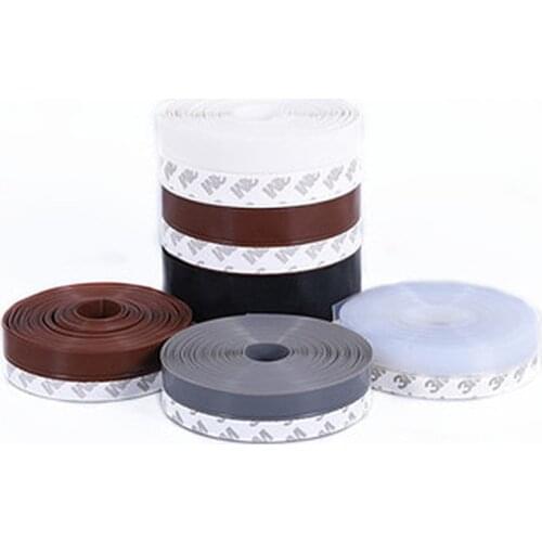 25mm width door window bottom self adhesive silicone rubber seal strip weatherstrip Bar Door Sealing Strip Window Sealing Tape