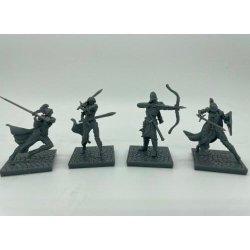 50mm die-casting resin model board game unpainted free shipping