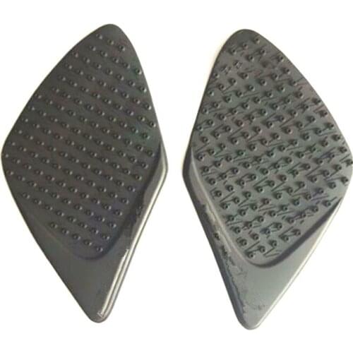Motorcycle BALCK Tank Grips Protection Side Traction Pads For Suzuki GSX-R 1000 2007-2008