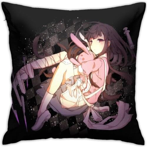 Danganronpa Cosplay Pillowcases Decorative Cushion Cover Danganronpa Anime Custom Pillow Cushion For Sofa Decorative Cushion