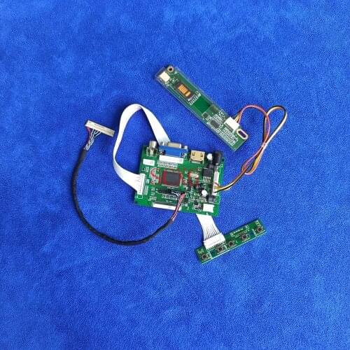 Fit LQ160E1LW02/LQ160E1LW04 display VGA AV HDMI-compatible LVDS 30-Pin DIY Kit LCD controller drive board 1280*1024 matrix 1CCFL