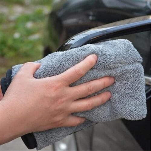 Car Detailing Microfiber Towel Car Cleaning Drying Cloth Thick Car Washing Rag for Cars Kitchen Car Care Cloth