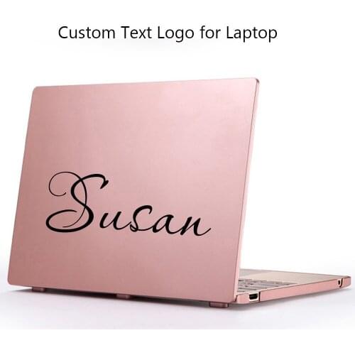Custom name Logo name text art decals for phase art decal Laptop wall Sticker car text stickers wall E9