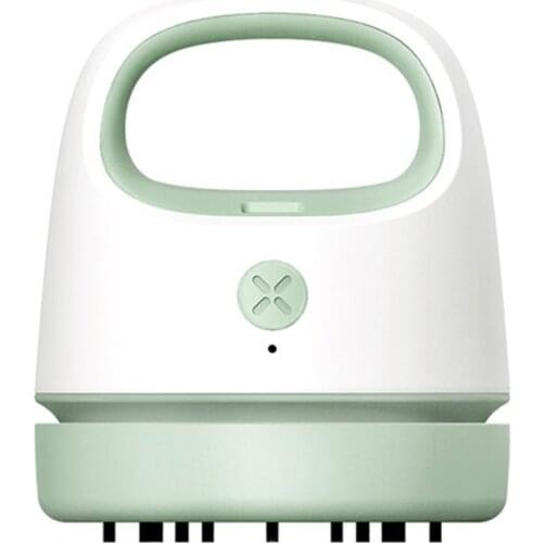 1pc Desktop Vacuum Cleaner USB Charging Portable Keyboard Cleaning Vacuum Cleaner Office Handheld Wireless Vacuum Cleaner