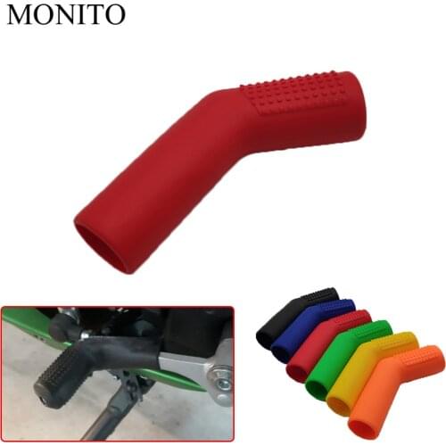 Motorcycle shift lever protective cover gear shifter protector case For Honda Hornet 250 CB 600F CBF600 CBR600F CB919 VTX1300