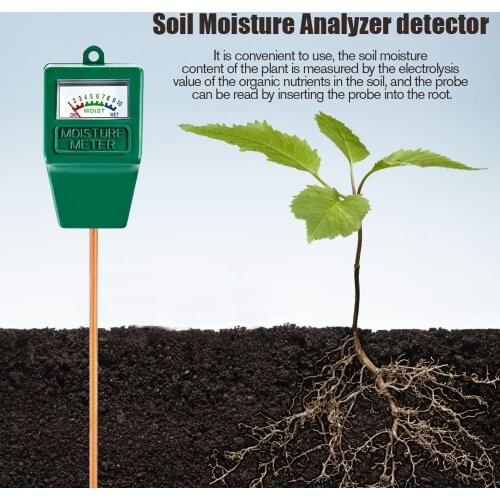 Garden Plant Soil Moisture Meter Hygrometer Probe Watering Test for Experiment Indoor Outdoor Soil Moisture Analyzer detector