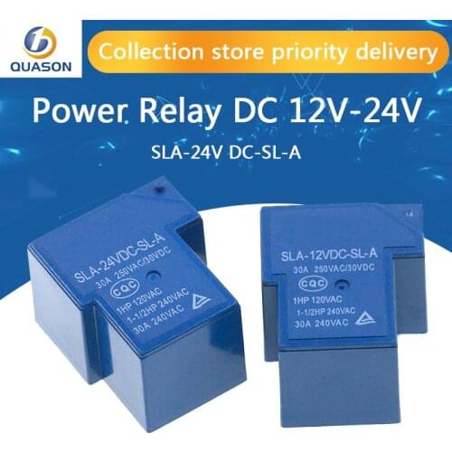 SLA-24VDC-SL-A SLA-24VDC 24V 30A 4Pin T90 Power Relay 12VDC