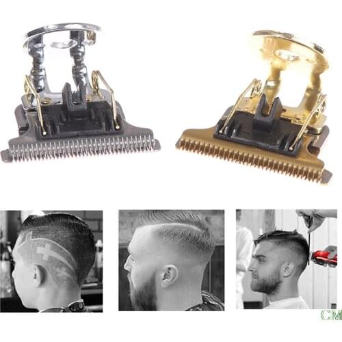 T-Shaped Hair Clipper Blade With Stand T9 Blade Trimmer Replacement Clipper Head