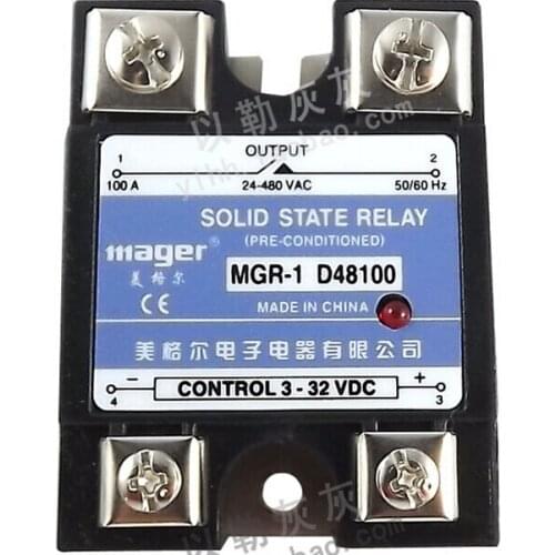 Mager Solid state relay 100A MGR-1 D48100 DC control AC