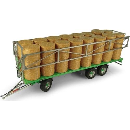 UH5225 1:32 Joskin Wago TR 1000 T20 Trailed Bale Wagon Toy