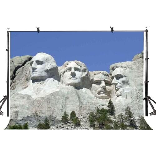 7x5ft Mount Rushmore Backdrop Mount Rushmore National Memorial photography background and Studio Photography Backdrop Props