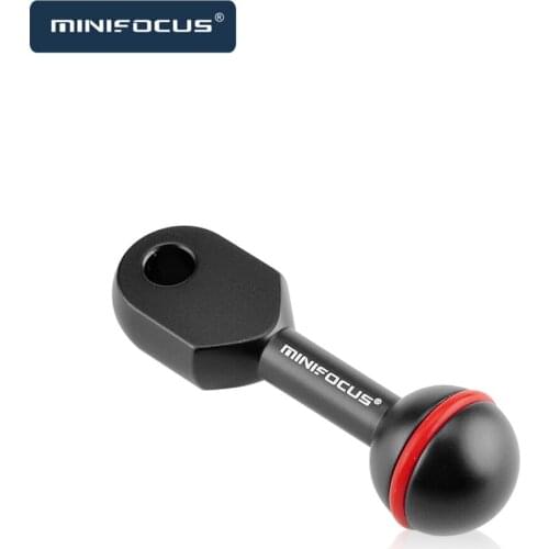Minifocus Aluminium 1" Ball and YS Head Adapter arm for Underwater Strobe/Housing