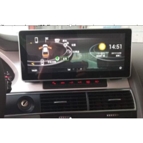 10.25" Android 8.1 8 cores 4G RAM 64G ROM Car dvd player GPS Navigation for Audi A6L 2005-2011 radio stereo headunits media auto