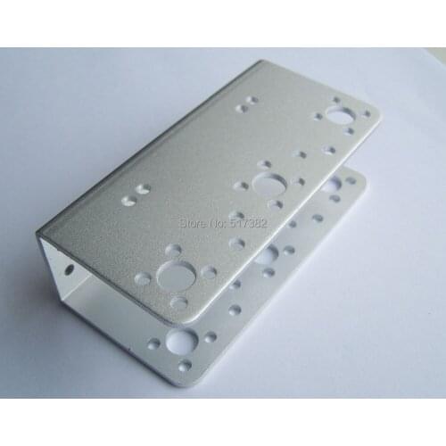 Free shipping 5X Large U Bracket Arduino Robot Waist Mount Robot Servo Mechanical Robot Smart Car Accessories Wholesale Retail