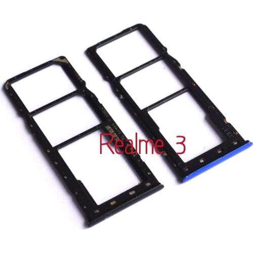 SIM Tray Holder SD Card Reader Slot Adapter for OPPO Realme 3