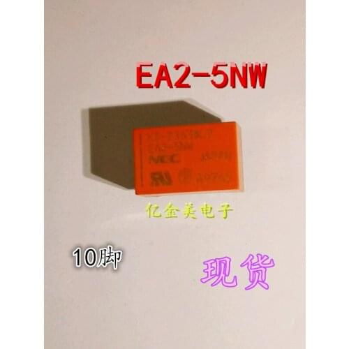 EA2-5NW Relay 10-pin 5VDC 5V EA2-5