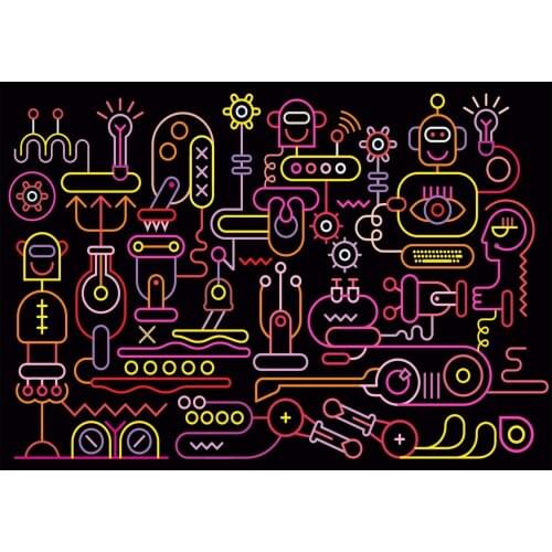 KS Robot Workshop 1000 Piece Jigsaw Puzzle