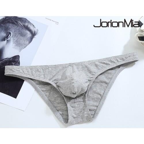 Cotton Briefs Mens Comfortable Underpants Man Underwear Bikini Drop shipping Mens Breathable Low-rise Brief Panties Solid 1811