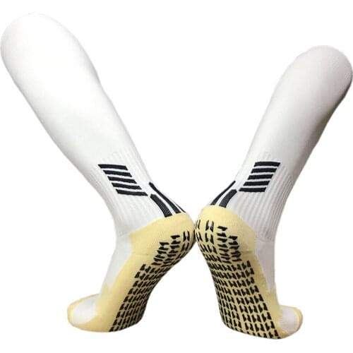Cotton Non-slip Football Cycling Socks Mens Long Soccer Socks Sport Chaussette Compression rugby Leg Stretch Stockings