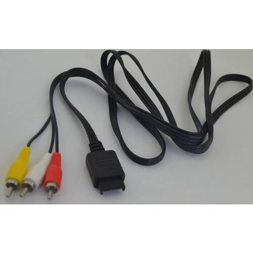 10 PCS For PS1 AV cable 1.8m cord line for PlayStation 1 console