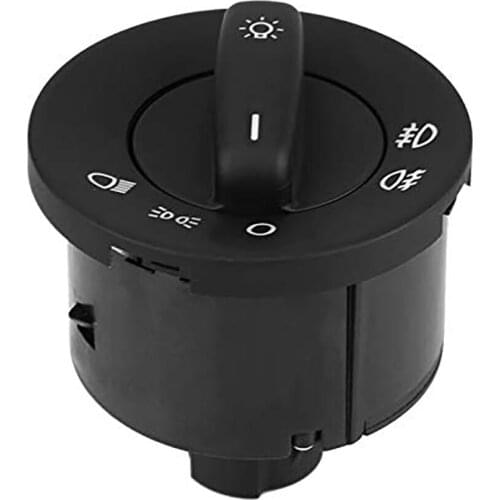 Car Headlight Fog Lamp Control Switch Button for Skoda Octavia II 1Z0941431 1Z0941431E Car Accessories Auto Parts RE003-107