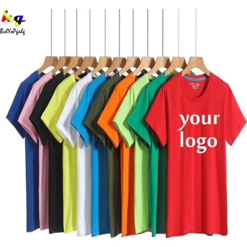 Design Your Own Printed Brand Logo Picture Customize Mens and Womens T-Shirts Multi Color Casual T-Shirts Customized Clothing