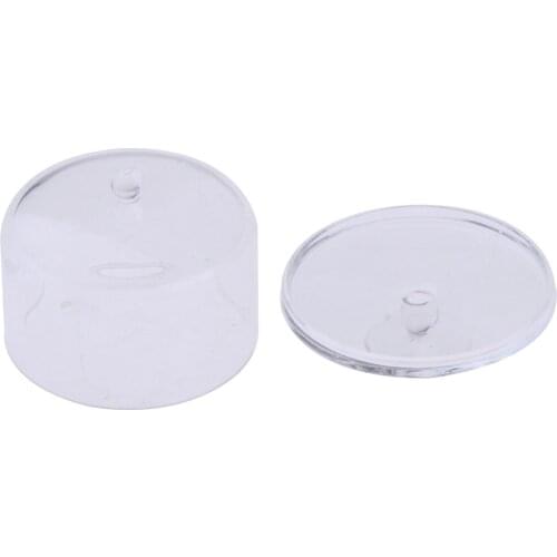 1/12 Miniature Acrylic Cake Display Stand with Cover Dollhouse Kitchen Accessories #1