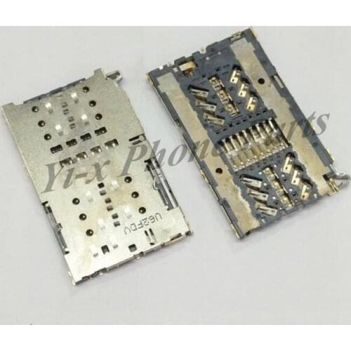 Wholesale Price 50PCS/Lot New SIM Card Tray Reader Holder Slot Adapter For Samsung Galaxy S8 G950 S8 Plus G955